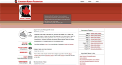 Desktop Screenshot of kendo-canada.com